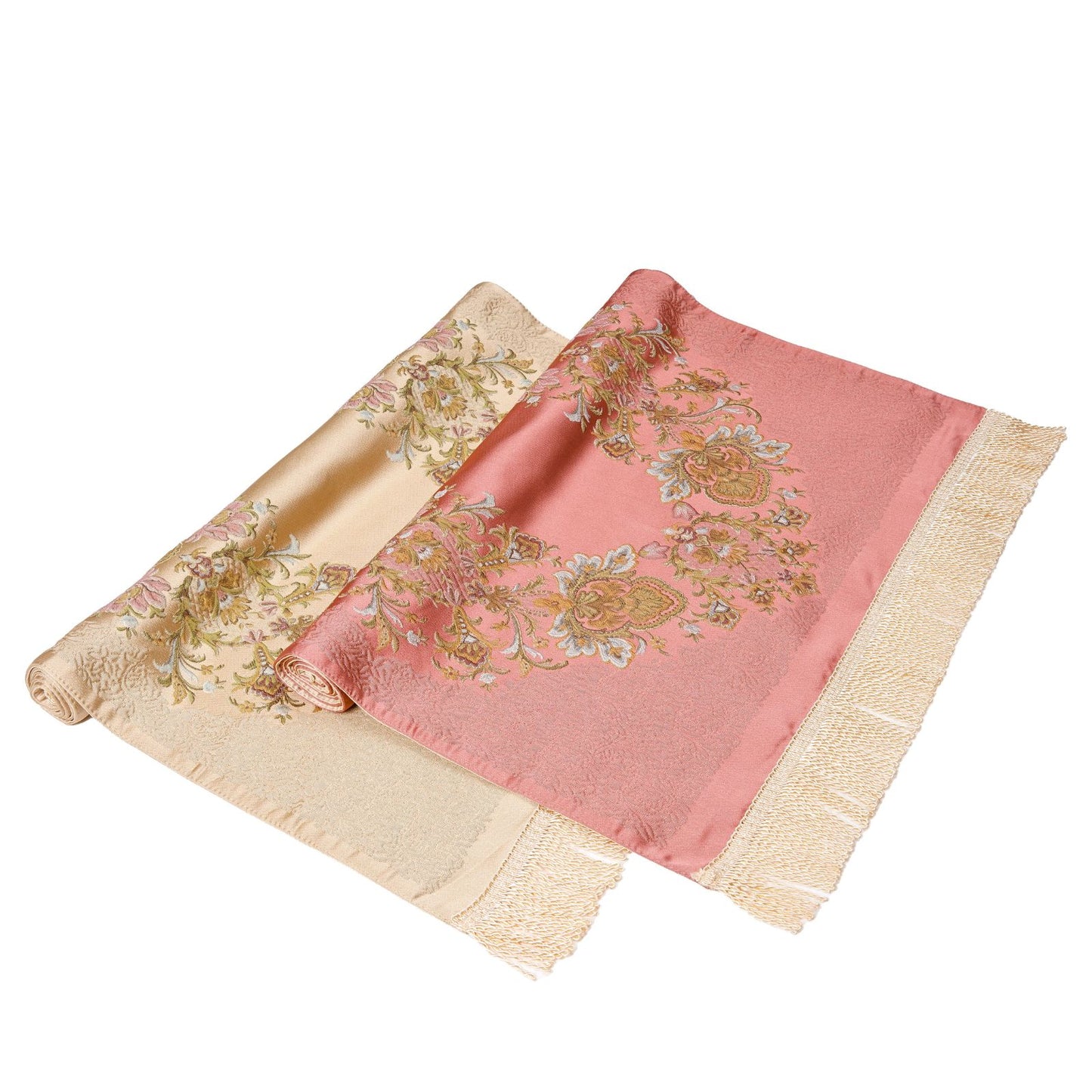 Silky & Lustrous Embroidered Prayer Rug