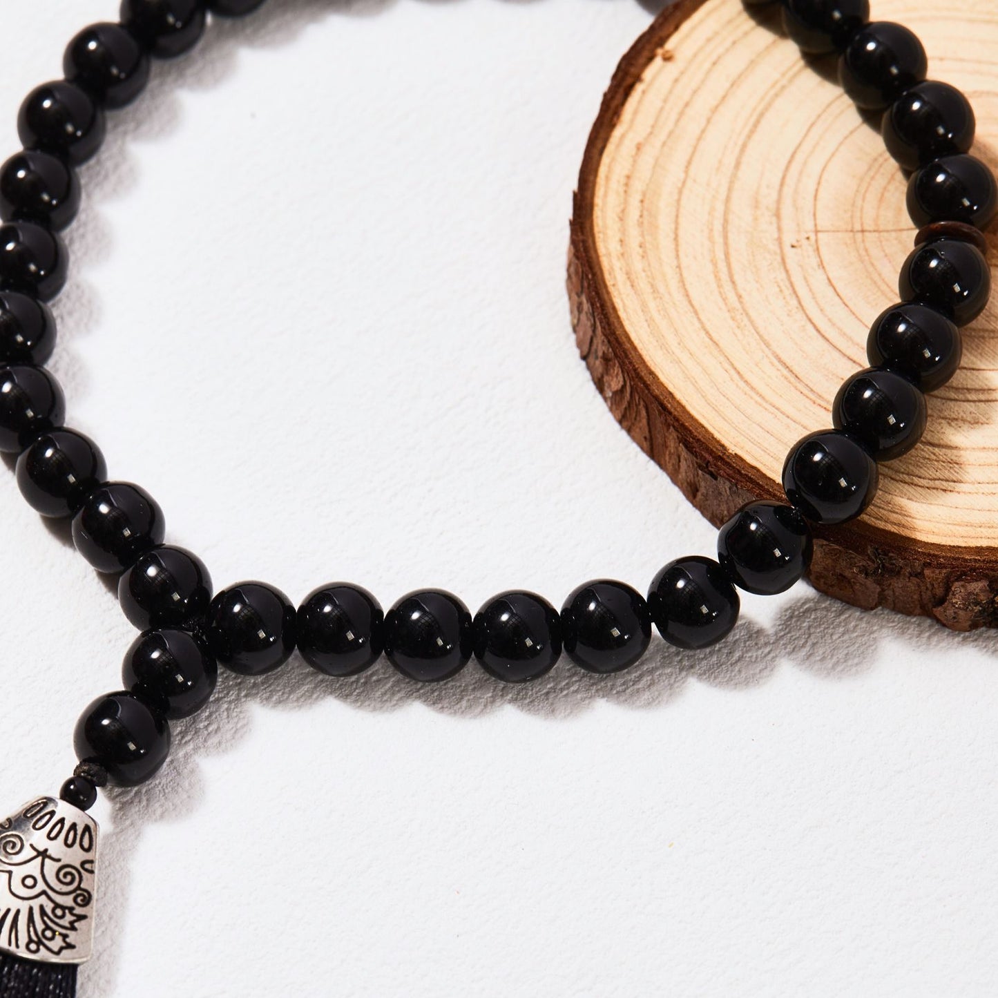 Simple Solid Color Glass-Tasbih Islamic Prayer Beads