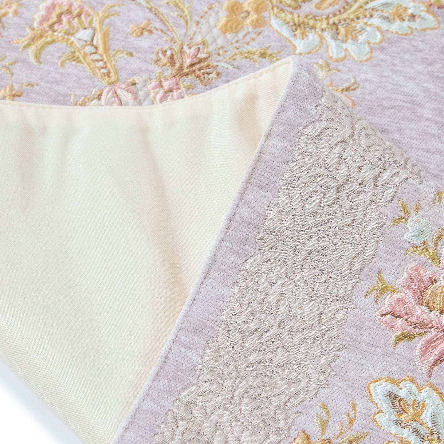 Standout Embroidered Rug With Latex Cushion