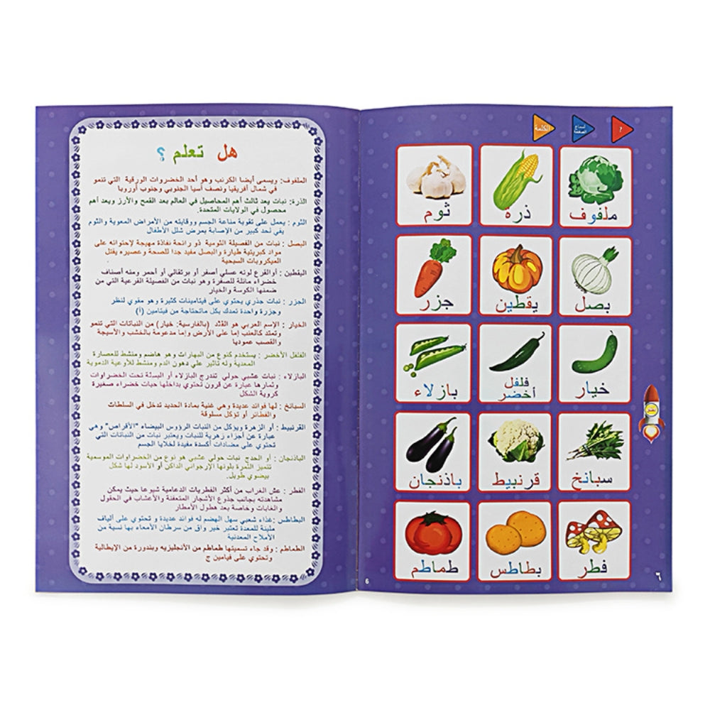 Electronic Arabic learning Book
