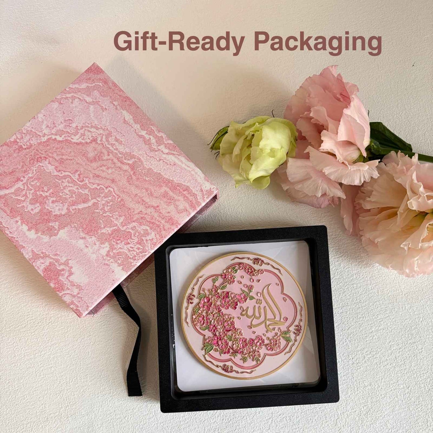 Compact Pocket Mirror – Elegant Islamic Makeup Mirror Gift for Her by MyDina